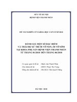 ĐÁNH GIÁ một số đặc điểm và THÁI độ xử TRÍ ối vỡ NON, ối vỡ sớm tại KHOA PHỤ sản BỆNH VIỆN THANH NHÀN từ THÁNG 012018  đến THÁNG 062018 