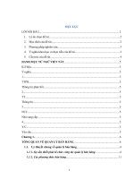 Xây dựng chương trình quản lý bán hàng tại công ty cổ phần bluesofts, hà nội