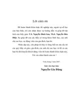 Ảnh hưởng của dịch vẩn vi khuẩn lam lên sự nảy mầm và một số chỉ tiêu sinh lý sinh trưởng của giống ngô DK  888 và giống ngô VN2