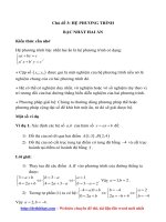 Chủ đề 3  hệ phương trình bậc nhất 2 ẩn
