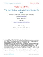 Vật chất tối tràn ngập các thiên hà xoắn ốc dẹt   thiên văn vũ trụ 