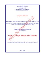 Hoàn thiện công tác quản lý dự án đầu tư xây dựng tại ban quản lý dự án đầu tư xây dựng các công trình nông nghiệp và phát triển nông thôn tỉnh quảng trị 