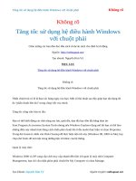 Tăng tốc sử dụng hệ điều hành windows với chuột phải   không rõ 