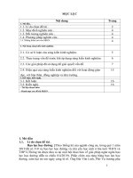 Tích hợp một số kỹ năng sống vào môn sinh học 8 