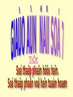 Bài giảng  đại số  7 tiết 14 số thập phân hữu hạn và vô hạn tuần hoàn