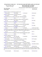 Đề hóa THPTQG2019+ hướng dẫn câu vận dụng,vận dụng cao