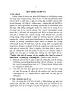 Nghiên cứu mật độ xương và các marker chu chuyển xương ở bệnh nhân cao tuổi gãy cổ xương đùi 