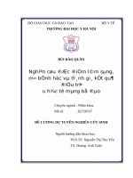 NGHIÊN cứu đặc điểm lâm SÀNG, mô BỆNH học và ĐÁNH GIÁ kết QUẢ điều TRỊ u hắc tố MÀNG bồ đào 