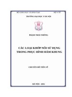 CÁC LOẠI KHỚP nối sử DỤNG TRONG PHỤC HÌNH hàm KHUNG 