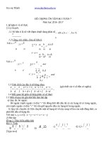 Ôn tập học kỳ 1 môn toán lớp 7