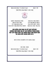 ĐẶC điểm lâm SÀNG và kết QUẢ THỞ máy KHÔNG xâm NHẬP HAI áp lực DƯƠNG ở BỆNH NHÂN đợt cấp BỆNH PHỔI tắc NGHẼN mạn TÍNH BỆNH VIỆN đa KHOA đức GIANG năm 2019 