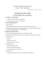 Chương trình vui tết thiếu nhi pêtapooc