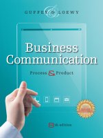 Giáo trình business communication process and products 8e by loewy guffey 1 