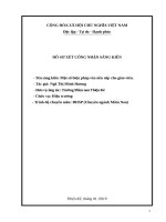 sáng kiến một số biện pháp rèn nền nếp cho giáo viên 