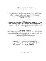 BIỂU lộ PROTEIN của GEN BRAF v600e và NIS BẰNG HOÁ mô MIỄN DỊCH ở BỆNH NHÂN UNG THƯ TUYẾN GIÁP THỂ BIỆT HOÁ KHÁNG i ốt 