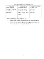 LỜI HÁT KHÓC TRONG TANG LỄ CỦA NGƯỜI VIỆT Ở THÀNH PHỐ BUÔN MA THUỘT