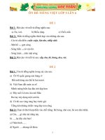 24 đề ôn tập tiếng việt lớp 5 