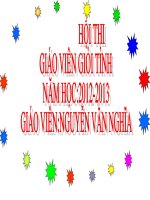 Bài giảng Đại số 9 chương 3 bài 5: Giải bài toán bằng cách lập hệ phương trình