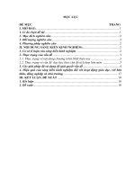 Dạy học theo chủ đề tích hợp liên môn trong tiết luyện tập giải bài toán bằng cách lập phương trình   đại số 8, góp phần đổi mới phương pháp dạy học ở trường THCS nga thủy, huyện nga sơn 