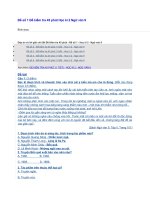 Đề số 1 đề kiểm tra 45 phút học kì 2 ngữ văn 9