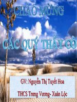 Bài giảng Đại số 9 chương 3 bài 5: Giải bài toán bằng cách lập hệ phương trình