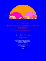 Một cuốn sách giáo khoa lý thuyết số giới thiệu khác (Phiên bản nhấn mạnh về mật mã học)