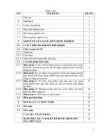 Một số biện pháp giáo dục lấy trẻ làm trung tâm thông qua hoạt động tạo hình sáng tạo của trẻ lớp mẫu giáo 4 5 tuổi trường mầm non đông anh, huyện đông sơ 