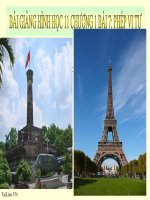 Bài giảng Hình học 11 chương 1 bài 7: Phép vị tự