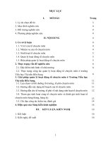 Giải pháp quản lí hoạt động tổ chuyên môn ở trường tiểu học thị trấn bến sung 