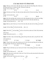 CAC BAI TOAN TINH TUOI LOP 4 VA 5 