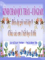 Bài giảng Đại số 9 chương 2 bài 5: Hệ số góc của đường thẳng y=ax+b