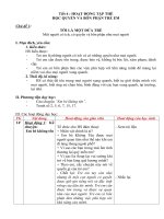 Giao an quyen va bon phan tre em lop 3 