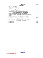 Kinh nghiệm dạy phân môn nhạc lý cho học sinh lớp 6 trường THCS nga thạch 