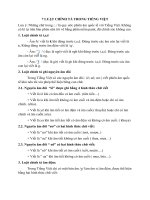 7 luật chính tả trong tiếng việt 