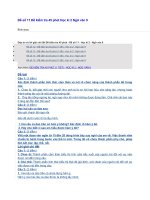 Đề số 11 đề kiểm tra 45 phút học kì 2 ngữ văn 9