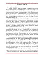 Một số biện pháp chỉ đạo xây dựng môi trường giáo dục lấy trẻ làm trung tâm