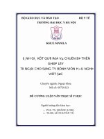 ĐÁNH GIÁ kết QUẢ rửa và CHUẨN bị THẬN GHÉP lấy từ NGƯỜI CHO SỐNG tại BỆNH VIỆN hữu NGHỊ VIỆT đức 