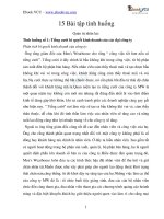 Bai tap tinh huong quan tri nhan luc 