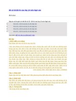 Đề số 33 đề thi vào lớp 10 môn ngữ văn