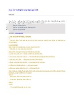 Soạn bài trường từ vựng ngắn gọn nhất