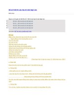 Đề số 5 đề thi vào lớp 10 môn ngữ văn