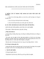 Tiêu chuẩn đánh giá giáo viên giỏi cấp trường