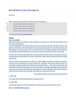 Đề số 50 đề thi vào lớp 10 môn ngữ văn