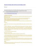 Soạn bài tính thống nhất chủ đề của văn bản ngắn gọn nhất