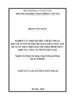Nghiên cứu một số tiêu chí kỹ thuật đối với tuyến đường bộ đang khai thác khi đề xuất thực hiện bảo trì theo hình thức hợp tác công tư PPP ở việt nam tt 