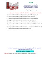 Các dạng toán về hàm ẩn liên quan đến tính đơn điệu của hàm số 