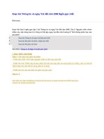 Soạn bài thông tin và ngày trái đất năm 2000 ngắn gọn nhất