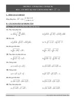 2 can thuc bac hai va hang dang thuc toan 9