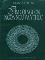 Tìm cội nguồn của ngôn ngữ và ý thức 
