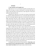 Luận văn thạc sỹ - Hoàn thiện cơ chế quản lý ngân sách cấp xã nhằm phát triển kinh tế - xã hội nông thôn Việt Nam (Lấy ví dụ tỉnh Nam Định)